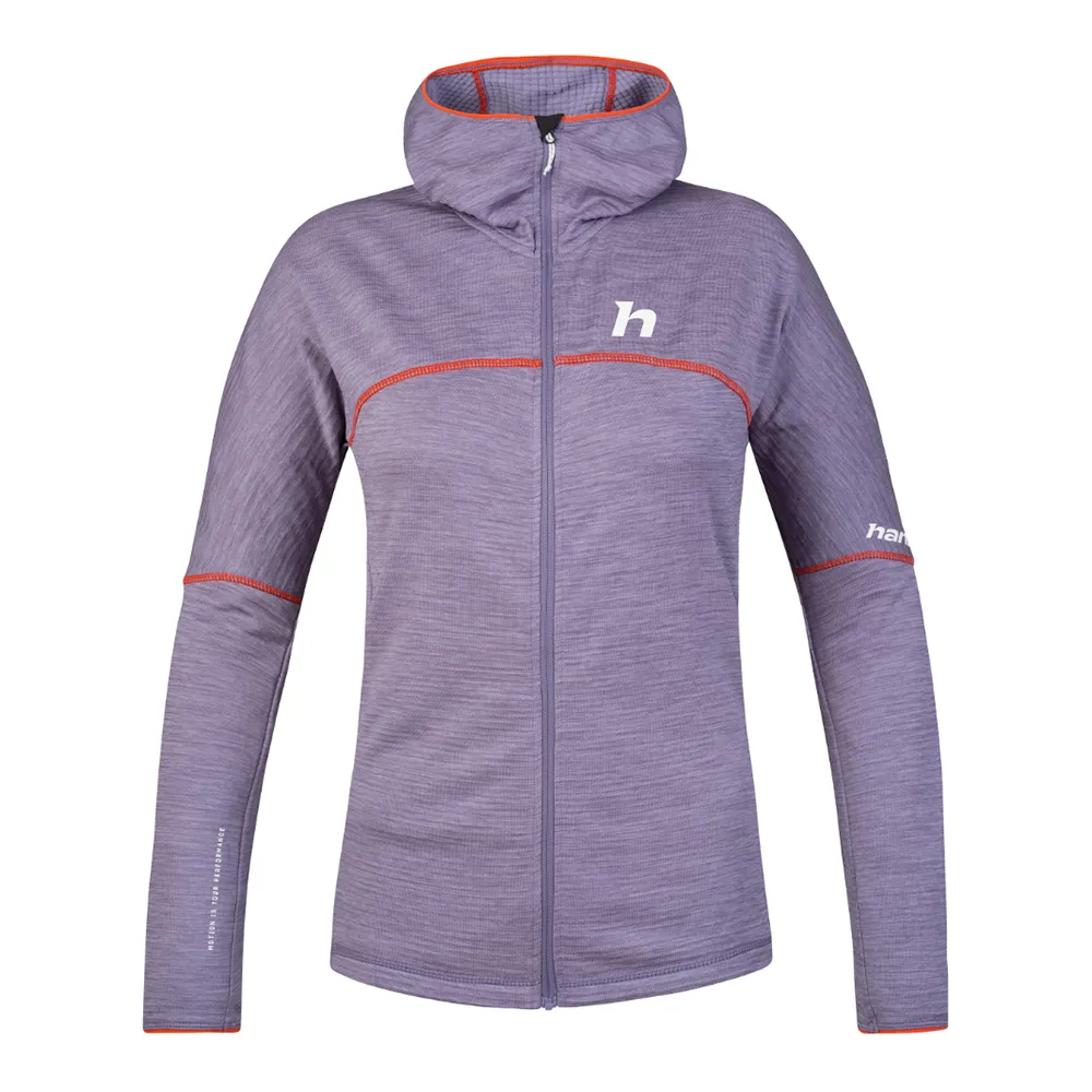 Hannah Meda Hoody Fleecejakke Med Full Glidelås Hannah Meda Hoody Fleecejakke Med Full Glidelås