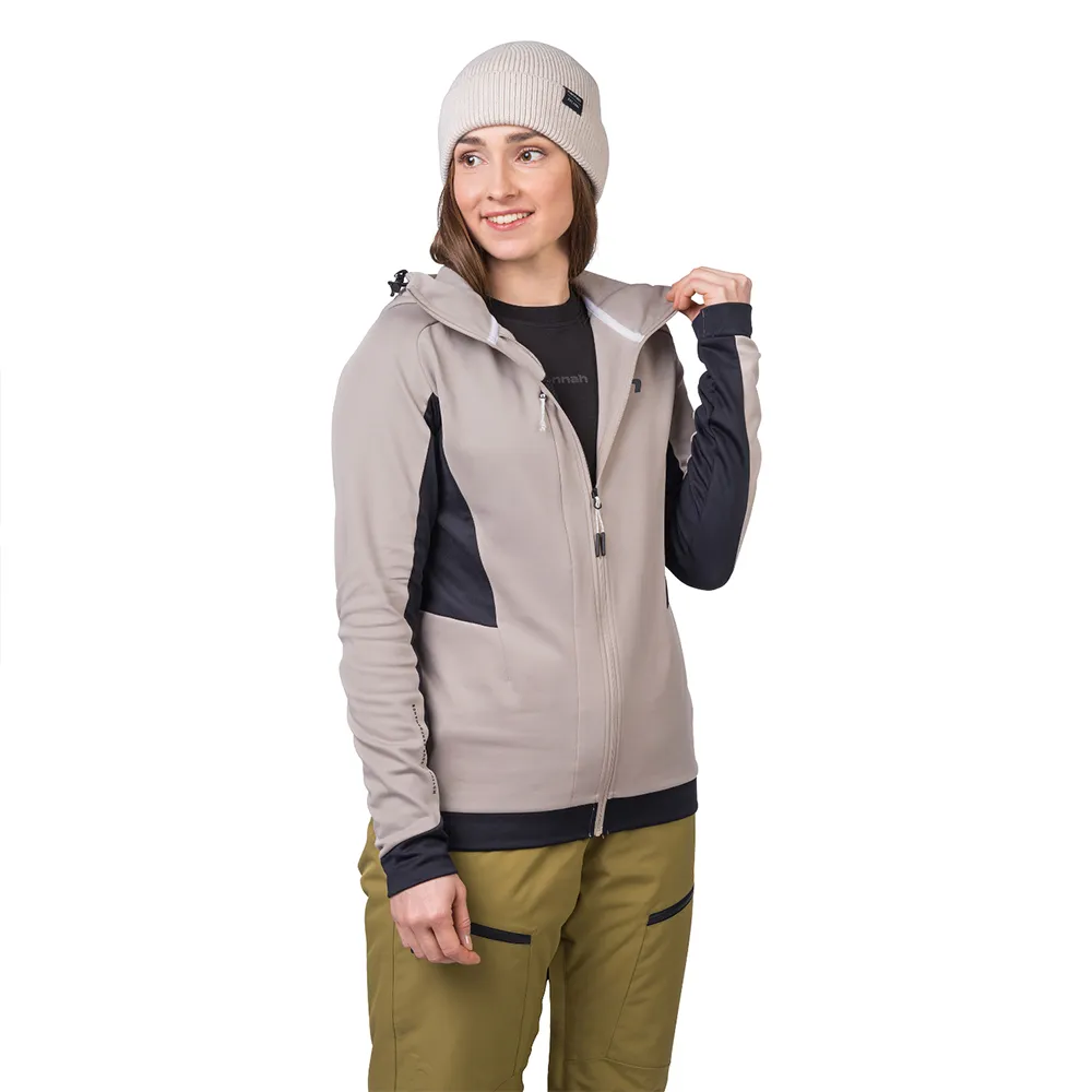 Hannah Nela Hoody Fleecejakke Med Full Glidelås Hannah Nela Hoody Fleecejakke Med Full Glidelås