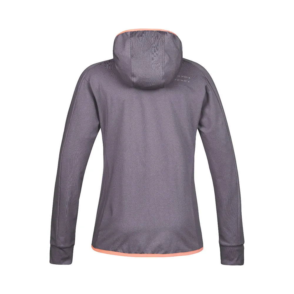 Hannah Nyma Hoody Fleecejakke Med Full Glidelås Hannah Nyma Hoody Fleecejakke Med Full Glidelås