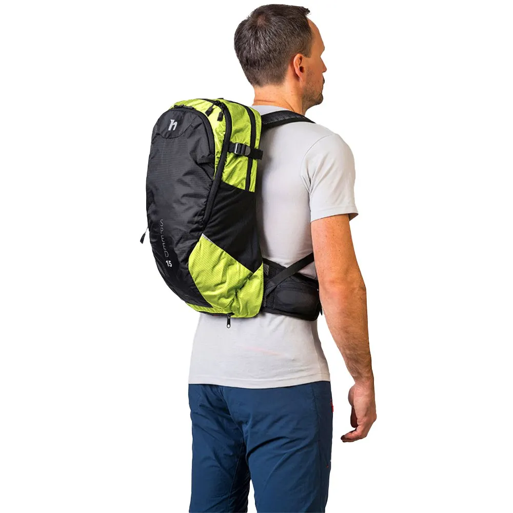 Hannah Speed Sekk 15l, Anthracite / green ii Hannah Speed Sekk 15l, Anthracite / green ii