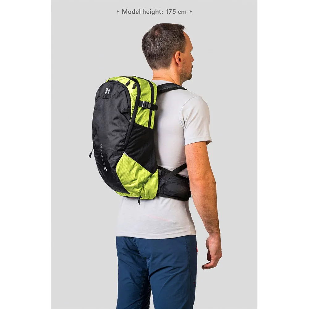 Hannah Speed Sekk 15l, Anthracite / green ii Hannah Speed Sekk 15l, Anthracite / green ii