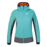 Hannah Steep Jakke, Latigo bay / gray pinstripe