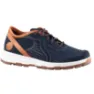 Navy/cognac