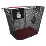 Hapo-g Med Hurtigfeste For Kurv Foran, Black, One Size