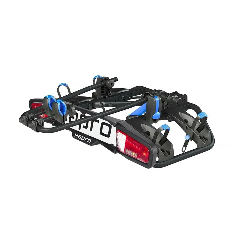 Hapro Atlas Premium Ii Sykkelstativ For 2 Sykler, Black, 2 Sykkels