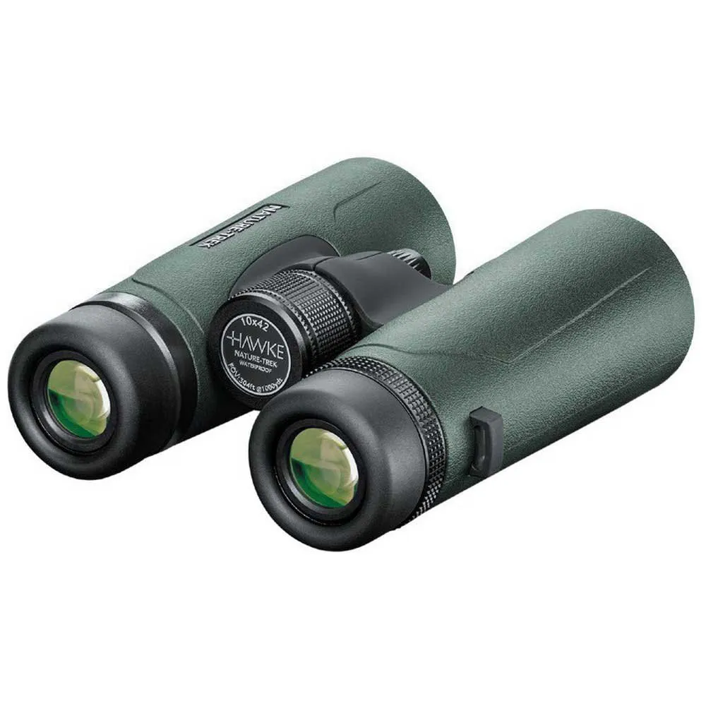 Hawke Nature Trek 10x42 Kikkerter, Green, One Size