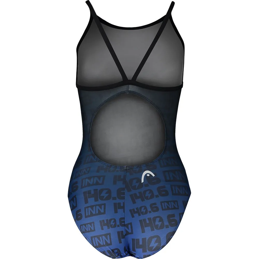 Head 140.6inn Team Printed Seamless Med Badetøy female