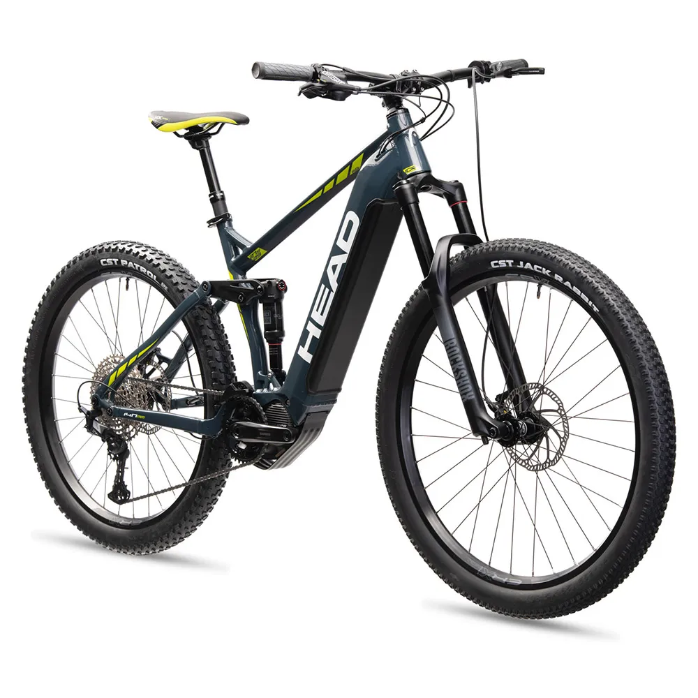 Head Bike Durango 27.5´´ Elektrisk Terrengsykkel, Grey / lime, 43, 725Wh, Elsykkel