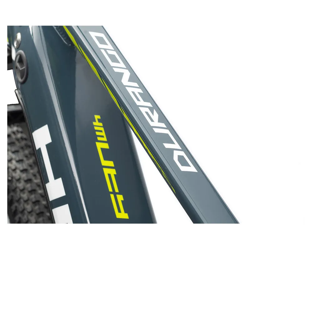 Head Bike Durango 27.5´´ Elektrisk Terrengsykkel, Grey / lime, 43, 725Wh, Elsykkel