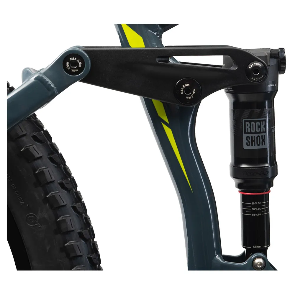 Head Bike Durango 27.5´´ Elektrisk Terrengsykkel, Grey / lime, 43, 725Wh, Elsykkel