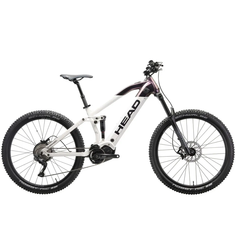 Head Bike Durango Joy 29´´ Elektrisk Terrengsykkel, White / purple, 47, 725Wh, Elsykkel