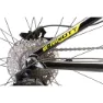 Head Bike E Ridott 26´´ Elektrisk Terrengsykkel, Black / yellow, 36, 418Wh, Elsykkel