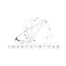 Head Bike E Ridott 26´´ Elektrisk Terrengsykkel, Black / yellow, 36, 418Wh, Elsykkel