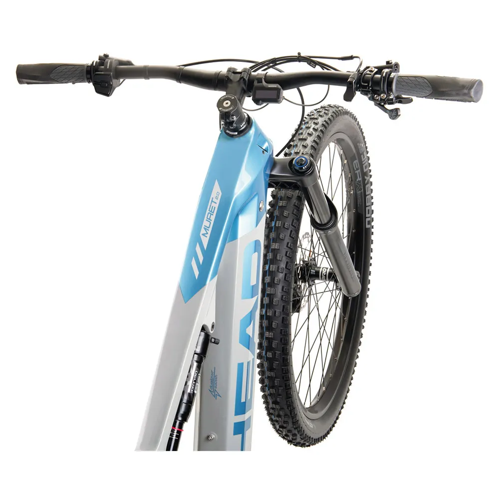 Head Bike Muret Trail 27.5´´ Elektrisk Terrengsykkel, Grey / blue, 48, 630Wh, Elsykkel