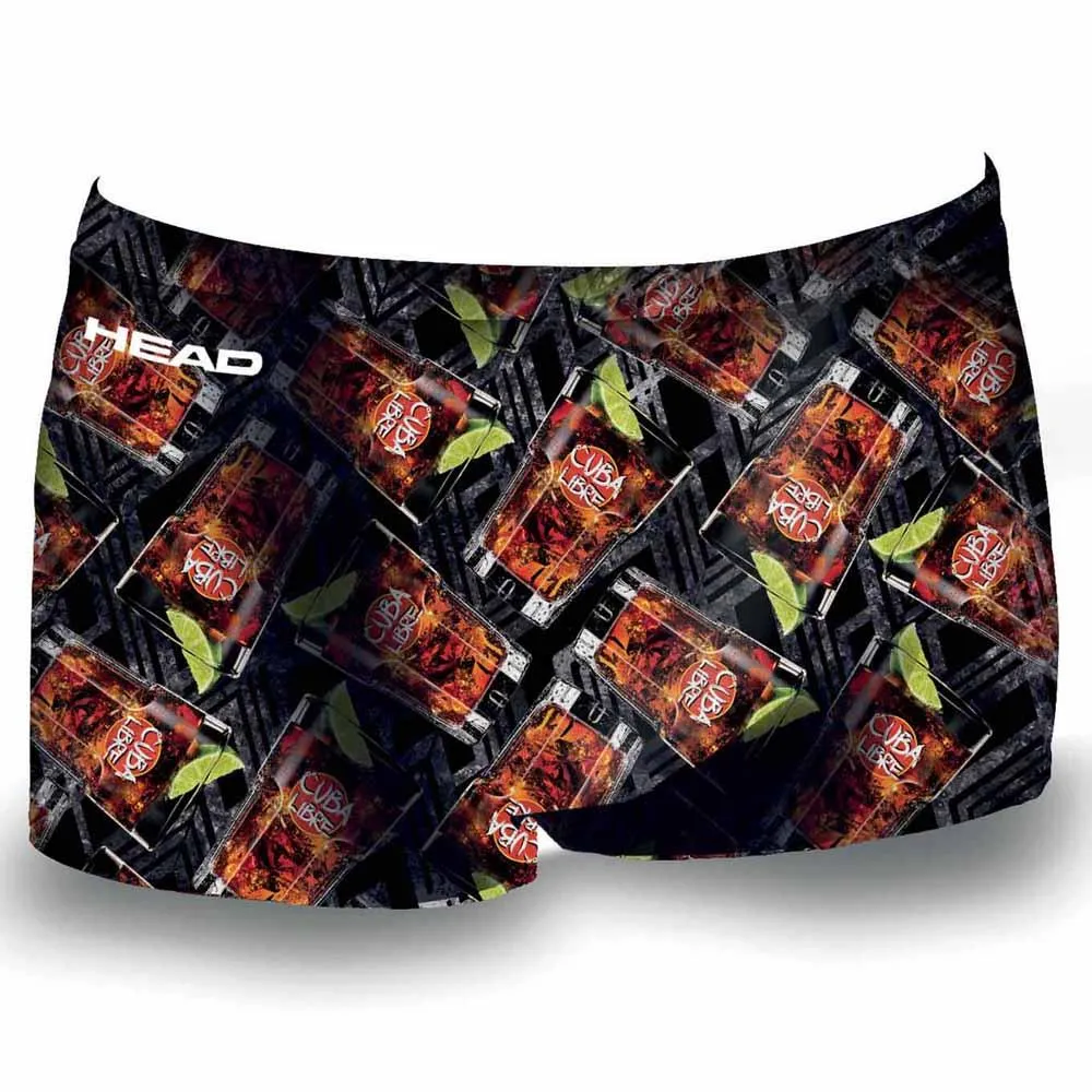 Head Cocktail Sql 15 Badeshorts Boxer male, Black