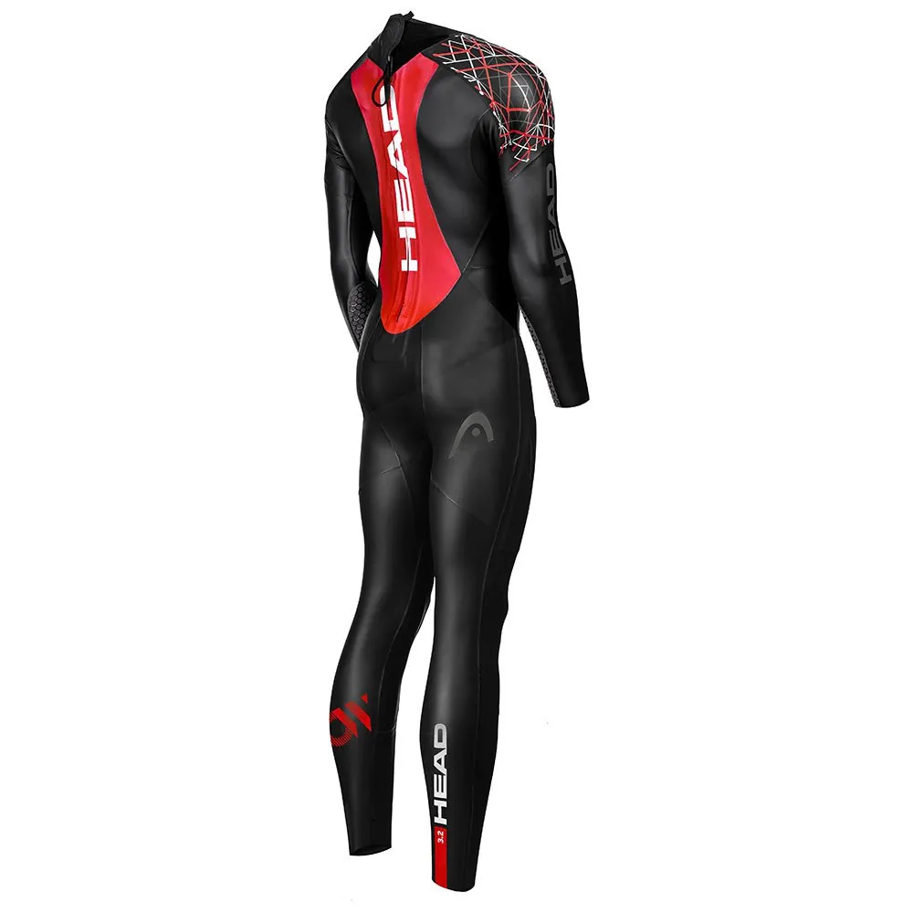 Head Myboost Shell Våtdrakt For Kvinner 3/2 Mm unisex, Black / red, M
