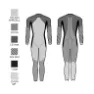 Head OW PURE FS 3.0,5 Dame Våtdrakt