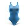 Head Solid Last Badetøy female, Light blue, 12Y