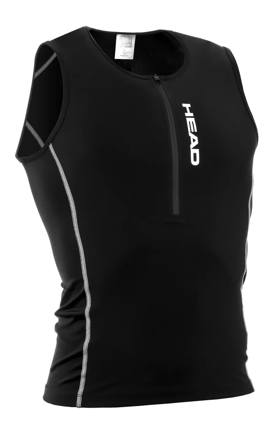 Head Tri Top Singlet, Sort