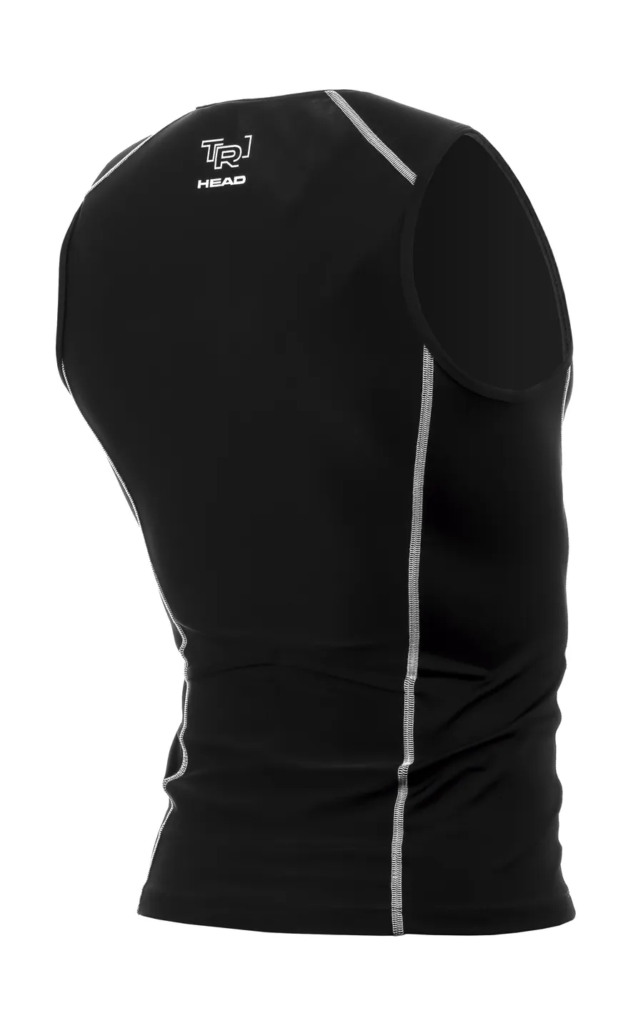 Head Tri Top Singlet, Sort