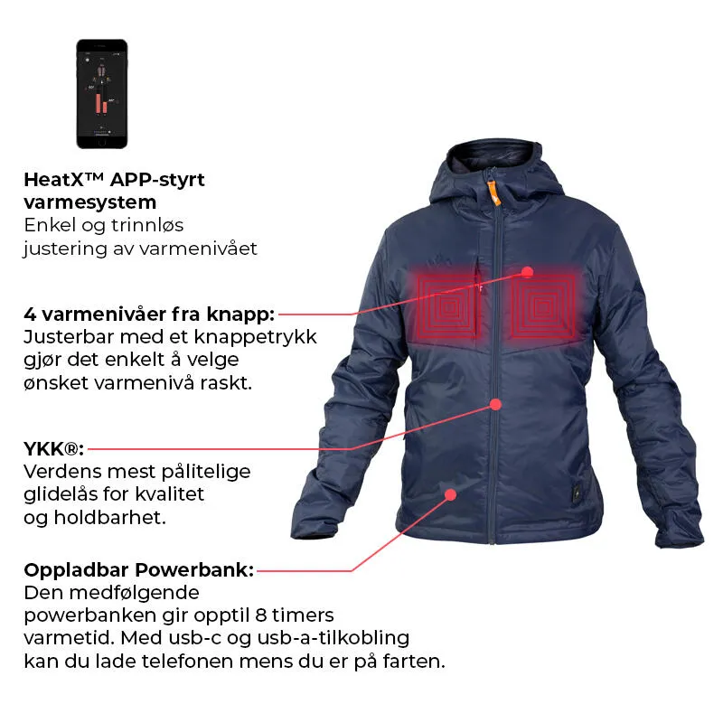 Heat Experience Herre Jakke Hybrid Heat Experience Herre Jakke Hybrid