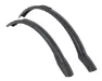 Hebie Skjermsett 700C Viper 3/4 City 45 mm., Black, 28" - 700