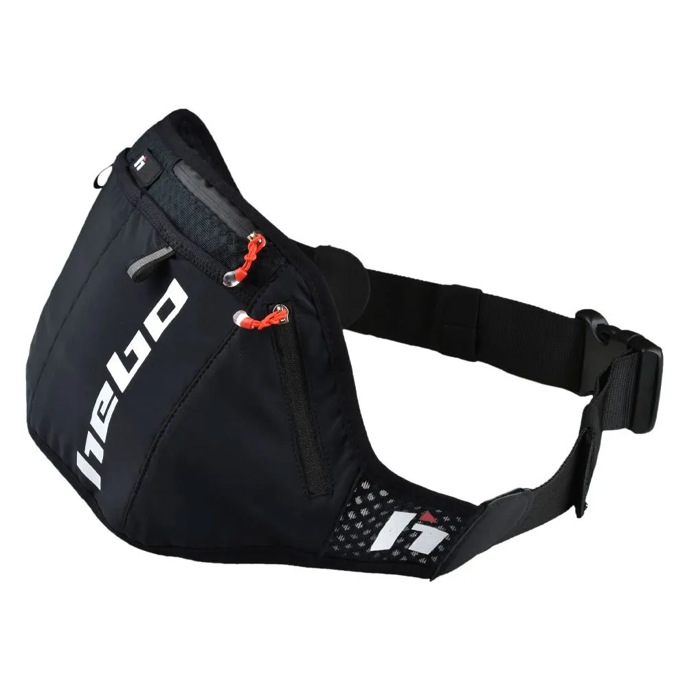 Hebo Spyder Midjeveske, Black, One Size