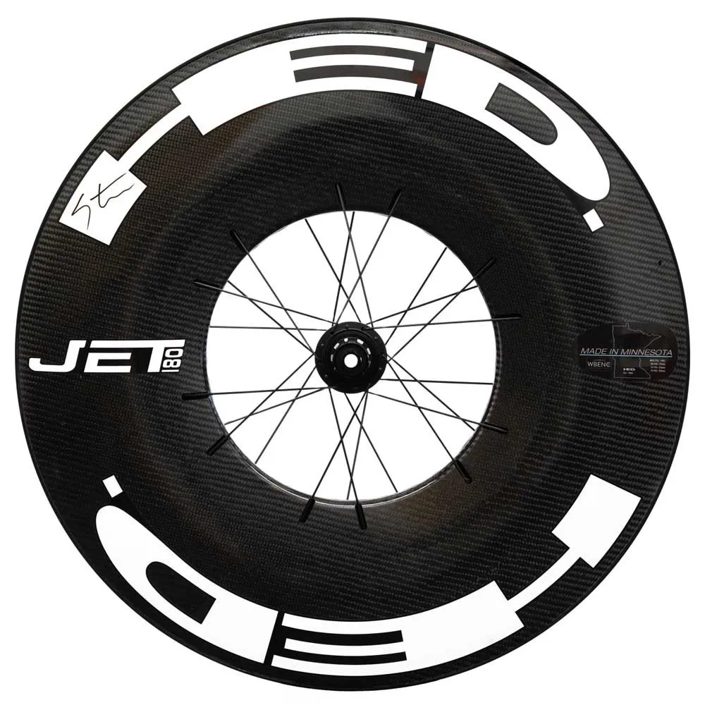 HED Jet 180 Cl Disc Tubeless Landeveissykkelens Bakhjul, Black, 12 x 142mm, Sram XDR