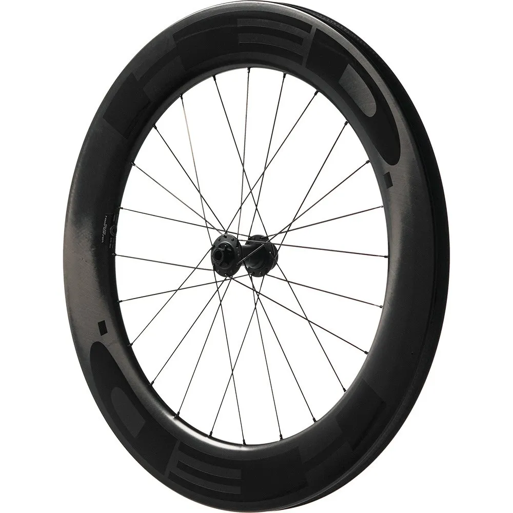 HED Vanquish Rc8 Pro Cl Disc Forhjul For Landeveissykkel, Black, 12 x 100mm