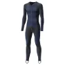 Held Race Skin Ii Baselagsplagg, Black / blue