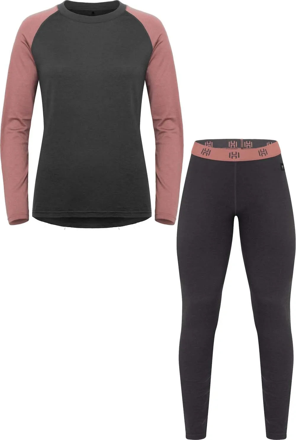 Hellner Women's Nieras Merino Base layer Set, One Size