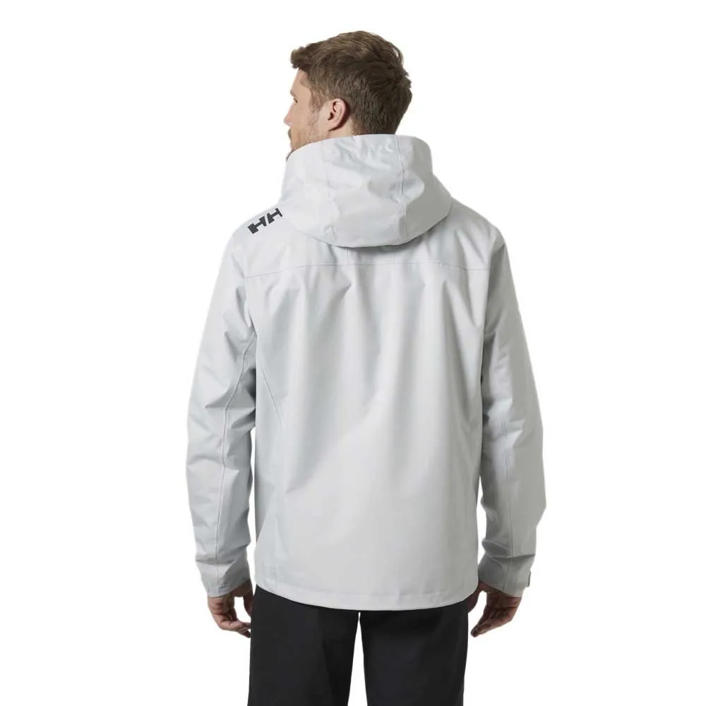 Helly Hansen Crew Hooded Midlayer 2 Jakke Refurbished, Grey fog