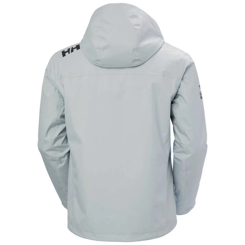 Helly Hansen Crew Hooded Midlayer 2 Jakke Refurbished, Grey fog