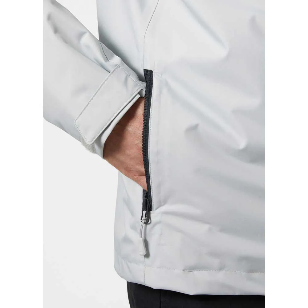 Helly Hansen Crew Hooded Midlayer 2 Jakke Refurbished, Grey fog