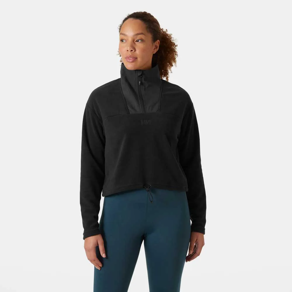 Helly Hansen Daybreaker Cropped Fleecejakke Med Halv Glidelås