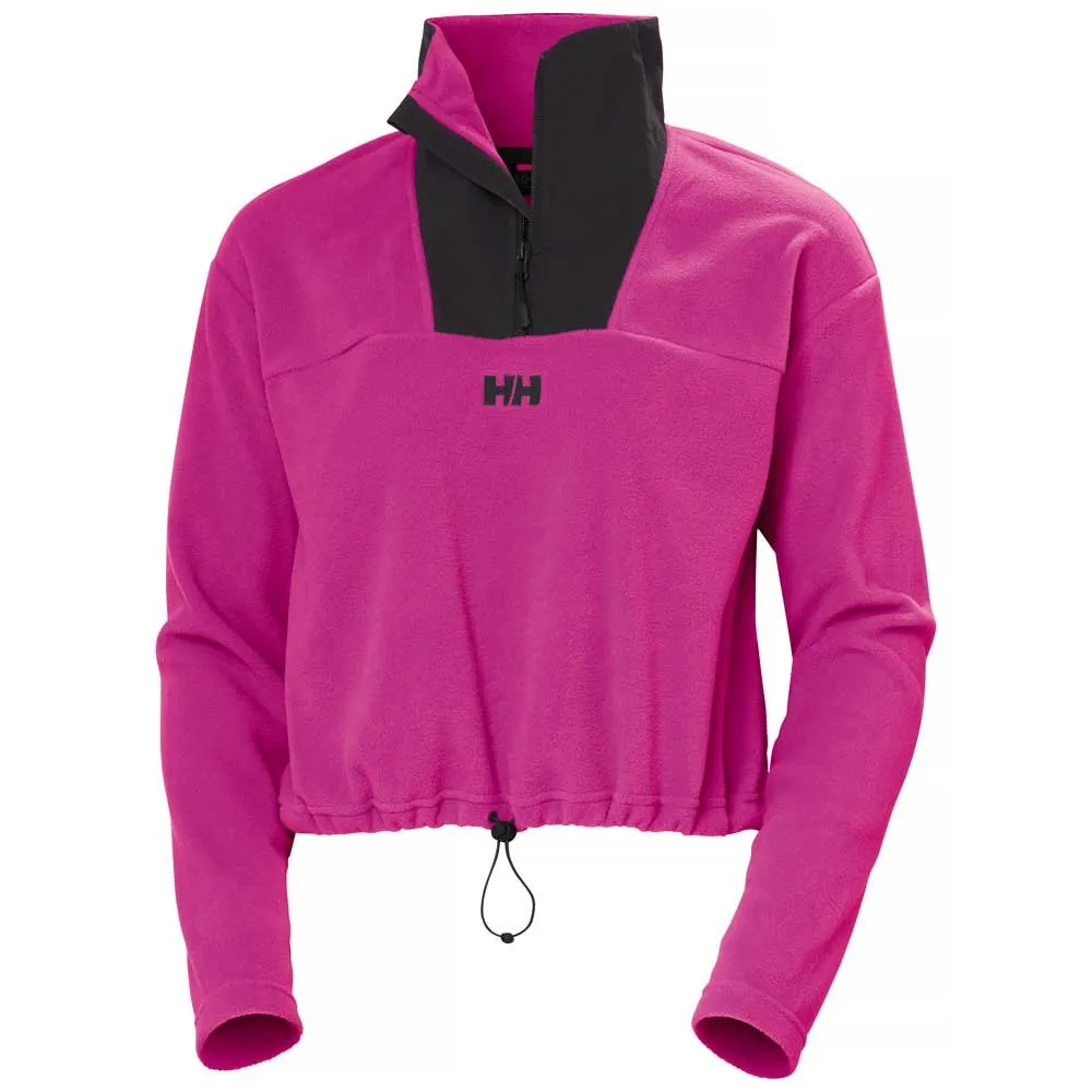 Helly Hansen Daybreaker Cropped Fleecejakke Med Halv Glidelås