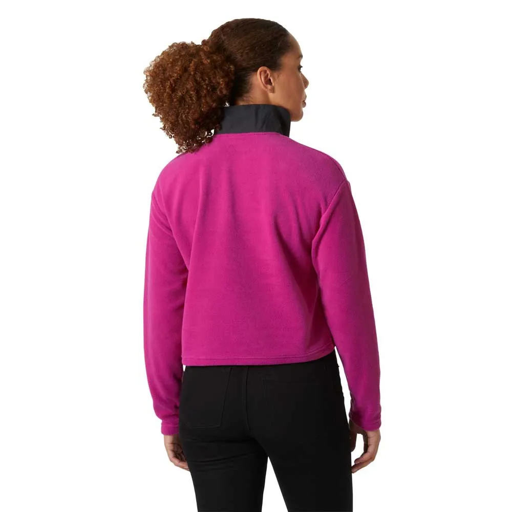 Helly Hansen Daybreaker Cropped Fleecejakke Med Halv Glidelås