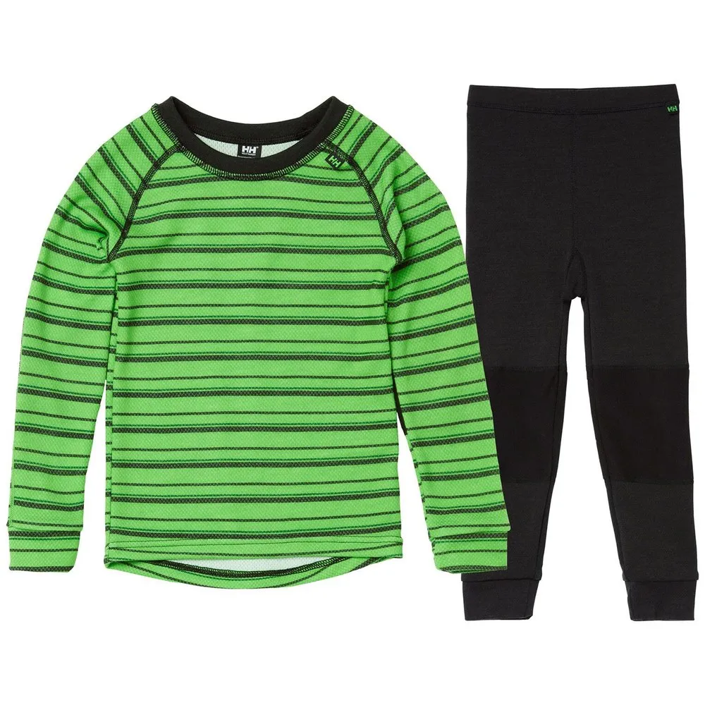Helly Hansen Hh Graphic Lifa Merino Langarmet Sett, Clover, 8Y Helly Hansen Hh Graphic Lifa Merino Langarmet Sett, Clover, 8Y