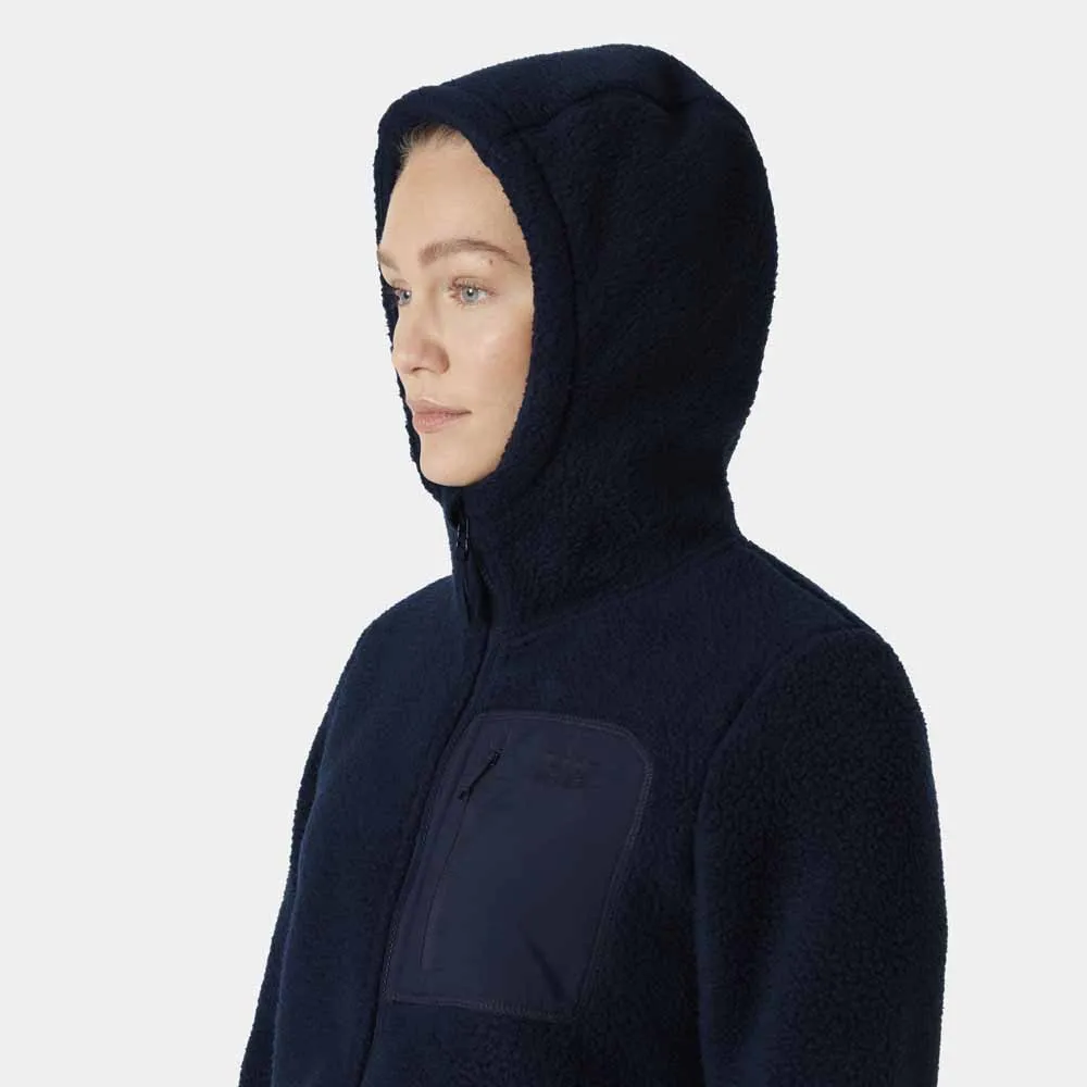 Helly Hansen Imperial Long Pile 2.0 Fleecejakke Med Full Glidelås, Navy Helly Hansen Imperial Long Pile 2.0 Fleecejakke Med Full Glidelås, Navy