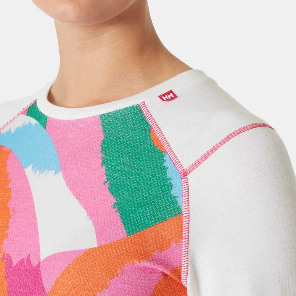 Helly Hansen Lifa Merino Midweight Gra Langarmet Baselag