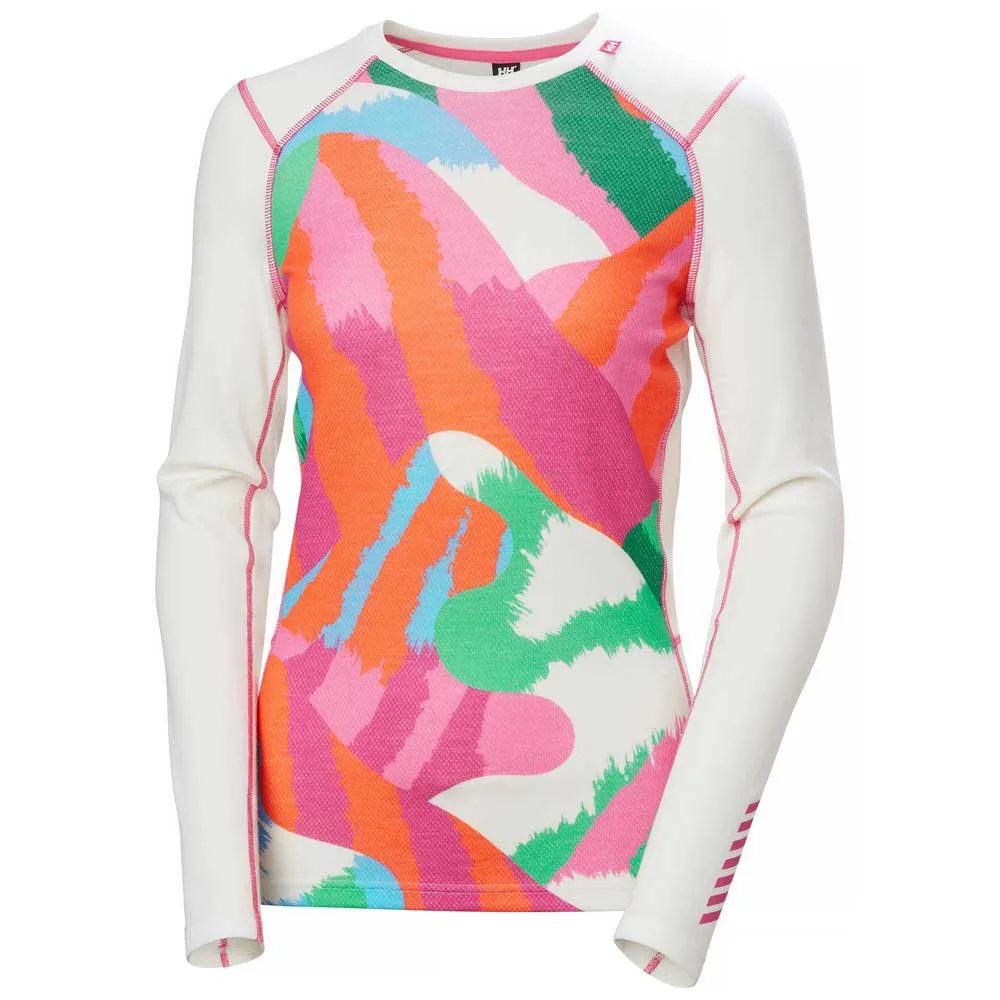 Helly Hansen Lifa Merino Midweight Gra Langarmet Baselag