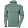 Helly Hansen Lifa Merino Midweight Langarmet T-skjorte male, Cactus