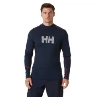Helly Hansen Lifa Merino Midweight Logo Langarmet T-skjorte Helly Hansen Lifa Merino Midweight Logo Langarmet T-skjorte
