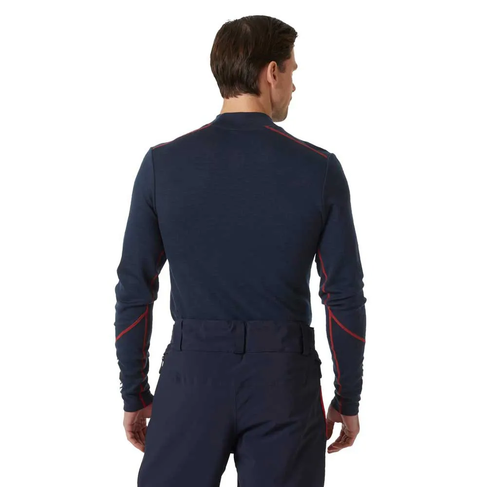 Helly Hansen Lifa Merino Midweight Logo Langarmet T-skjorte Helly Hansen Lifa Merino Midweight Logo Langarmet T-skjorte