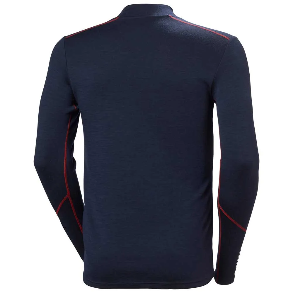 Helly Hansen Lifa Merino Midweight Logo Langarmet T-skjorte Helly Hansen Lifa Merino Midweight Logo Langarmet T-skjorte