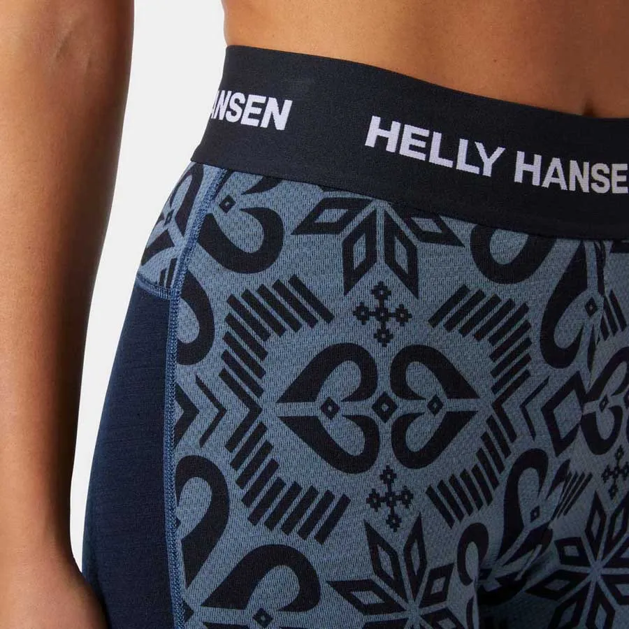 Helly Hansen Lifa Merino Mwt Graphic Baselagbukser