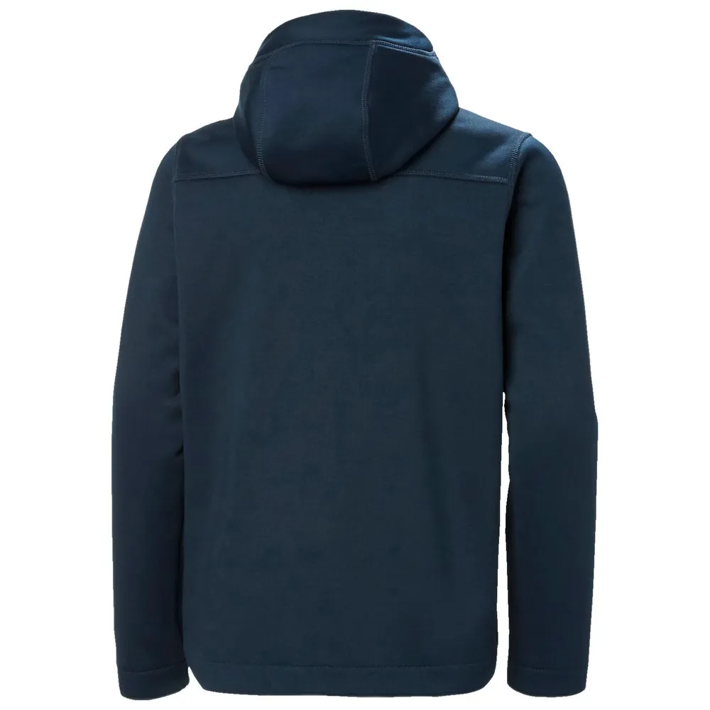 Helly Hansen Loen Midlayer Fleecejakke Med Hette, Navy, 16Y Helly Hansen Loen Midlayer Fleecejakke Med Hette, Navy, 16Y