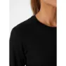 Helly Hansen Merino Crew Langarmet T-skjorte, Black
