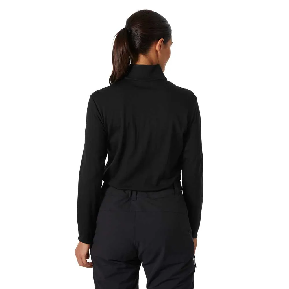 Helly Hansen Merino Langarmet Baselag, Black Helly Hansen Merino Langarmet Baselag, Black