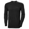 Helly Hansen Nord Graphic Langarmet T-skjorte, Ebony
